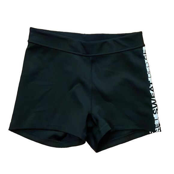 Adidas Black Techfit Climalite Athletic Shorts Womens Size Small Casual Pull-On - Picture 1 of 9
